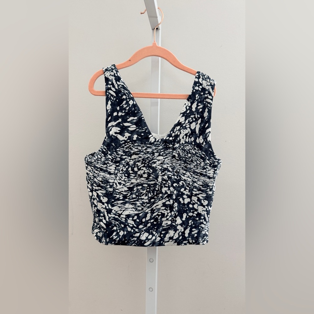 Move‎ Theology women's abstract print sports bra tank top size S - Picture 6 of 6